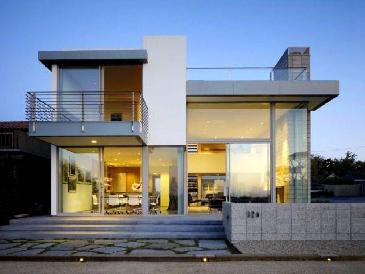 Konsep Desain Arsitektur Modern, Rumah Minimalis Dengan Interior Modern
