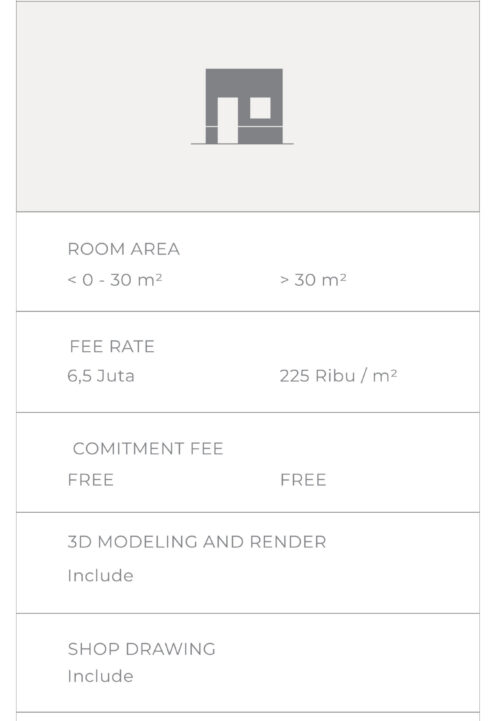 PRICING PLAN INTERIOR PRICING PLAN INTERIOR