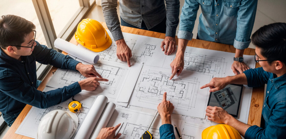 Tim Beddo Design Concept melakukan konsultasi renovasi rumah.