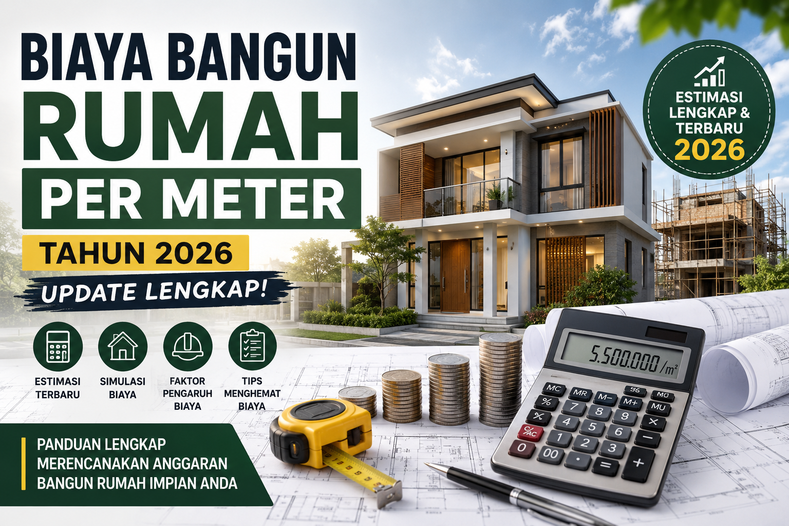 Estimasi Biaya Bangun Rumah